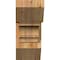Ekena Millwork Balboa Slat Rough Sawn Bracket w/ Offset Brace, Western Red Cedar, 8"W x 18"D x 18"H BKT0806X18X18BOA06RWR - alternate 3